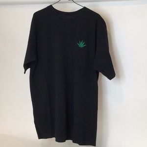 Jamaican Style Black T-shirt Size XL